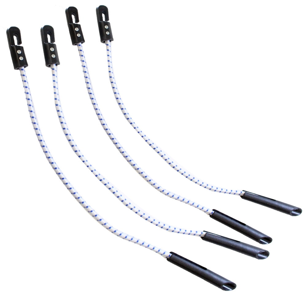 4 Piece Bungee Cord Tent Hooks With Plastic Ends