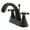 Oil Rubbed Bronze, variant on Kingston Brass KS7615BX 4 in. Centerset Bathroom Faucet, Oil Rubbed Bronze