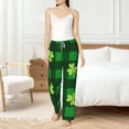 thumbnail image 6 of Lsque Happy St. Patrick's Day5 Print Women's Pajama Pants, Lounge Pant - Comfortable Home Wear,Elastic Waistband, Stylish Design-Medium, 6 of 9