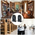 thumbnail image 5 of Black Labrador Lab Dog Wood Book Ends for Shelves Non-Skid Book Holders Heavy Duty Book Stand Support for Books and Movies, 5 of 8