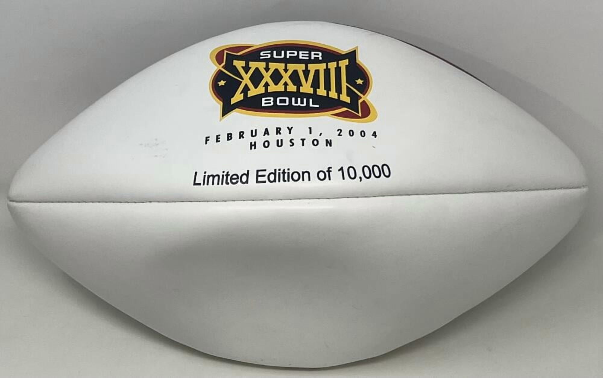 Super Bowl XXXVIII Houston Official NFL Commemorative Football