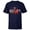 Navy, variant on Disney Goofy Racing Mickey & Friends Race Car Drivers - Short Sleeve T-Shirt for Kids - Customized-Navy