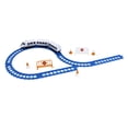 thumbnail image 2 of Juego De Trenes Para Niños, Simulación De Sonido De Luz Eléctrica, Juguetes De Tren De Riel Vivo, Apariencia Linda Con Pistas, Bloques De Carretera Para Regalo Para Juguetes OTVIAP Kids Train Set, 2 of 8