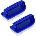 thumbnail image 1 of Swimming Pool Corner & Step Cleaner, Rotatable Handle, Fine Bristles For Effective Cleaning, Ergonomic Grip & Multi-Scene Application, 2 Pieces, 1 of 5