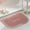 Pink, variant on 16x24 Diatomaceous Earth Bath Rug, Super Absorbent Quick Dry Bathroom Floor Mat, Non Slip Rubber Backing Washable Shower Rug for in Front of Bathtub, Modern Diatomite Bath Mat for Shower Room, Gray