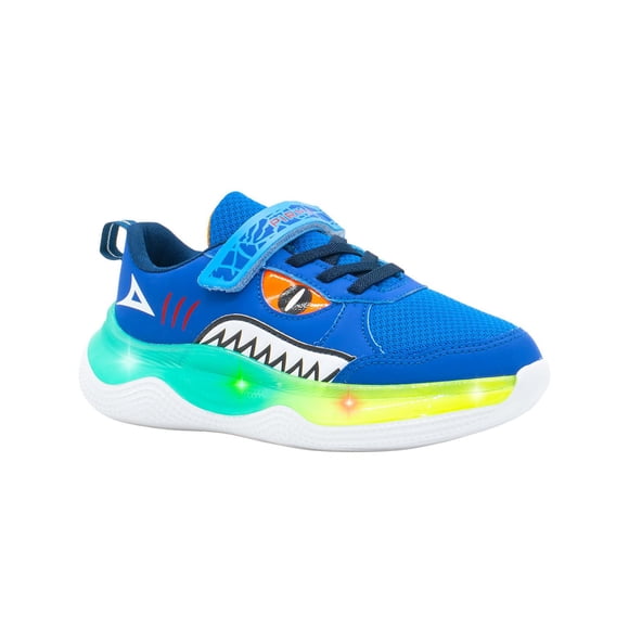 Tenis Running Para Niño Pirma® Color Azul Rey Con Luces azul marino 17.5