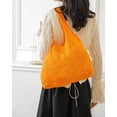 thumbnail image 3 of Mesh Beach Tote Bag Shoulder Bag Handbags Knitting Hollow Summer Bag Hobo Bag Aesthetic for Women, 3 of 8