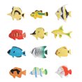 thumbnail image 3 of Plastic Fish Model 24pcs Ocean Animal Tropical Fish Figure Model Preschool Kids Educational Toys, 3 of 8