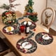 thumbnail image 5 of Ireezec Christmas Diatomite Placemat t Reusable Heat Resistant Washable Table Mats Holiday Dining Party Decoration Insulated Tabletop Protector for Festive Gatherings, 5 of 6