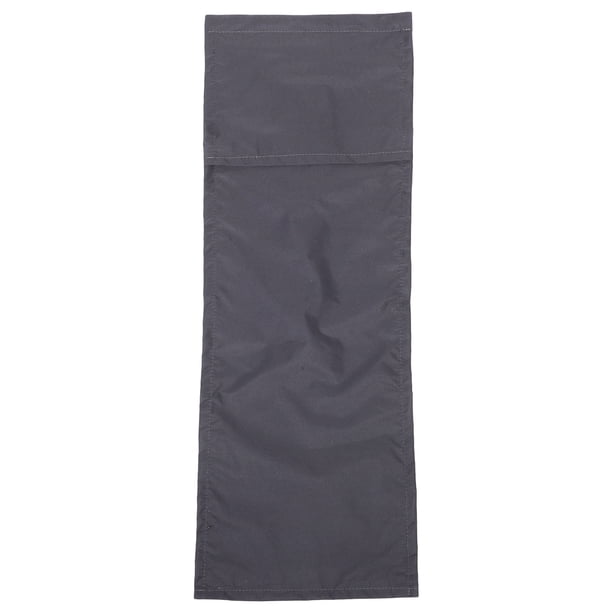 Cortina opaca para puerta, para privacidad, con aislamiento térmico, para puerta y ventana, para frente de vidrio, corrediza, para patio, color blanco