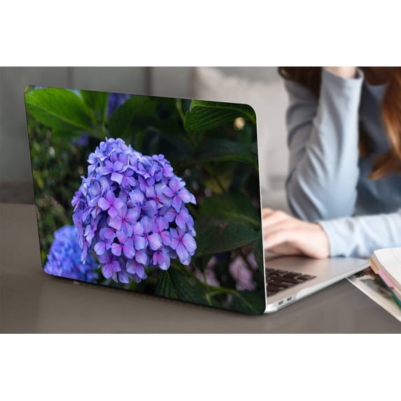 KSK KAISHEK Protective Case Hard Cover Only for MacBook Pro 14" with XDR Display Touch ID Type C Model: A2779 A2442 (Flower 0030)