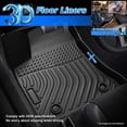 thumbnail image 2 of Canvcle Floor Mats Fit for Toyota Highlander 7 Seats 2014-2019, 3 Row Full Set, All Weather Floor Mat Heavy Duty Carpet Protection, 2 of 6