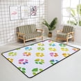 thumbnail image 4 of Crawling Indoor Carpet Play Mat Colorful Animal Footprint Paw for Living Room Bedroom Educational Nursery Floor Mat Area Rugs 72x48in, 4 of 6