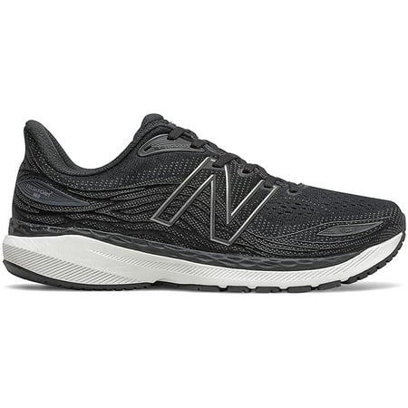 New Balance Mens Fresh Foam 860v12 Running Shoe - Color: Black/White - Size: 10.5 Black/White