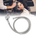 thumbnail image 1 of Rociador De Grifo Para Tazón De Champú, Cabezal De Tamaño M, Galvanoplastia Flexible A Prueba De Fugas, Kit De Grifo Para Tazón De Champú De Ajuste Universal Con Manguera De, 1 of 7