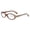 2, variant on Oval Bling Reading Glasses for Women, Anti Blue Light Sparkly Rhinestone Fashion Readers