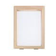 thumbnail image 1 of Wooden Paper Making Mould Screen Printing Frame DIY Paper Craft Tool (Beige), 1 of 2