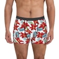 thumbnail image 2 of Bingfone Lilies Flowers Men's Underwear - Casual Stretch Boxer Briefs-, 2 of 7