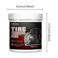 thumbnail image 3 of 50% Off Clear! Skegnu Car Tire Refurbishment Black And Bright Coating Paste Tire Wax Darkening Gloss Bright Decontamination Cleaner Motorcycle Tire Bright 100g Deal for Days, 3 of 9