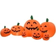 thumbnail image 1 of Halloween Decorations Inflatable Pumpkin Model with LED Light Inside, Anti Leak Pumpkin Model for Indoor and Outdoor Halloween Inflatable Model for Bar, Haunted House Decoration - 2.3 M, 1 of 7