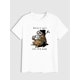 thumbnail image 2 of Camiseta de manga corta con cuello redondo y estampado gráfico de animales de dibujos animados para hombre, camisetas informales, 2 of 7