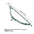 thumbnail image 4 of Summer Fashion Star Shell Pearl Shell Pearl Anklet Handmade Multilayer Anklet Bracelet Beach Foot Jewelry For Women And Girls, 4 of 9