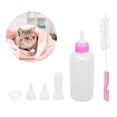 thumbnail image 1 of Kit de Biberón para Mascotas, Botellas de Líquido exprimibles, Botella de Leche para Mascotas, Tetina de Repuesto, Biberón para Gatos con Cepillo para Gatitos recién Nacidos,, 1 of 7