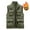 ZA-Green vest for adult, variant on DIOAZUD Women's Fishing Vest Summer Outdoor Work Safari Cargo Vest with Multi Pockets Lightweight Casual Hiking Vests