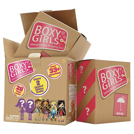 Boxy Girls Unbox Online Shopping Fun - Jumbo Crate with 33 (Best Way To Surprise A Girl)