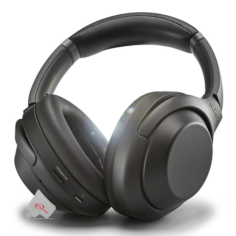 Restored Sony WH1000XM4/B Wireless Noise-Cancelling Over-the-Ear Headphones  - Black (Refurbished)