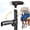 Black, variant on ispuoocti Adjustable Walking Cane for Men and Women with 2nd Handle for Extra Support, Stylish Cane with LED Light, Suitable for Seniors and People Suffering from Different Types of Arthritis (Brown)