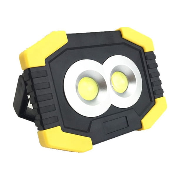 Matsuzay Linterna ajustable recargable por USB, linterna para exteriores con manos libres, linterna LED para senderismo, tienda de trabajo, inspección Iluminación y accesorios Amarillo Matsuzay HA074509-02