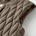 thumbnail image 7 of Ailaofu Women's Lightweight Quilted Puffer Vest Sleeveless Button Padded Gilet, 7 of 7