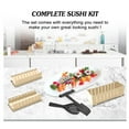 thumbnail image 6 of Opvise 1 Set Sushi Mold Durable Convenient Sushi Making Tool Versatile DIY Sushi Mold Kits for Home Kitchen Love Heart, 6 of 8