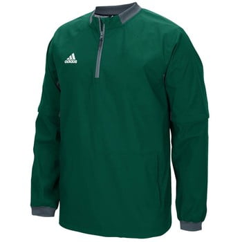 6784 Adidas Mens Fielder's Convertible Jacket Collegiate Green Onix Grey M