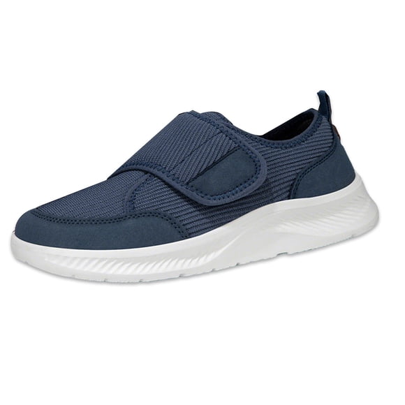 Diabetic Shoes for Men and Women Extra Wide Width Adjustable Sneakers for Swollen Feet, Non Slip Soft Sole Orthopedic Slip On Walking Shoes Comfortable