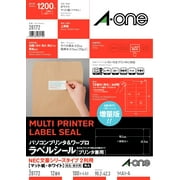 A-One PC & Word Processor Label NEC Bungo Series Type 12 Sides 100 Sheets 28172