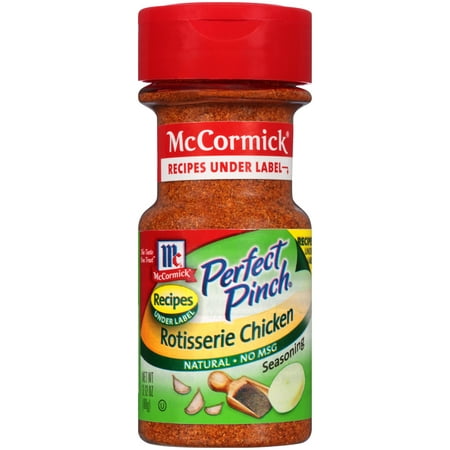 (2 Pack) McCormick Perfect Pinch Rotisserie Chicken Seasoning, 3.12 (Best Seasoning To Put On Chicken)