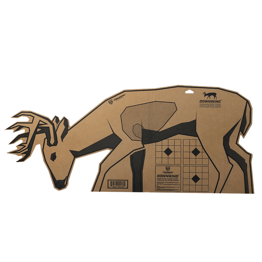 TARGETページ Ez Aim Paper Shooting Targets, 4-Color 35 In x 23 In Whitetail