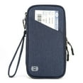thumbnail image 1 of Bolsa para certificados, estilo de negocios, práctica bolsa de almacenamiento con partición, bolso de mano para embarque, pasaporte, antisalpicaduras, monedero, 1 of 6
