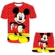 thumbnail image 1 of Baby Mickey Mouse Sets Girls Fashion Disney Suits Summer Short Sleeve Tops Tees+Short Trousers 2pcs/Outfits Clothing 1-14 Years13T Gao Jinjia LED, 1 of 2