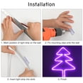thumbnail image 3 of DELight 50 Ft Neon LED Light Rope Cuttable Party Bar Wine Cabinets Decor 4 Pack, 3 of 11
