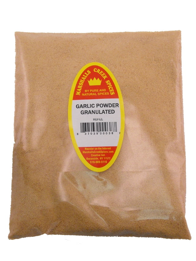Family Size Refill Marshalls Creek Spices Granulated Garlic Powder