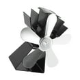 thumbnail image 1 of Ventiladores de chimenea accionados por calor Estufa de base trapezoidal de 5 aspas ANGGREK  Otros, 1 of 8