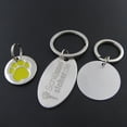 thumbnail image 2 of Moneda En Blanco Redonda Del De 10 Pedazos Los De La Etiqueta De Los Sunnimix Colgantes de etiqueta en blanco de metal, 2 of 8