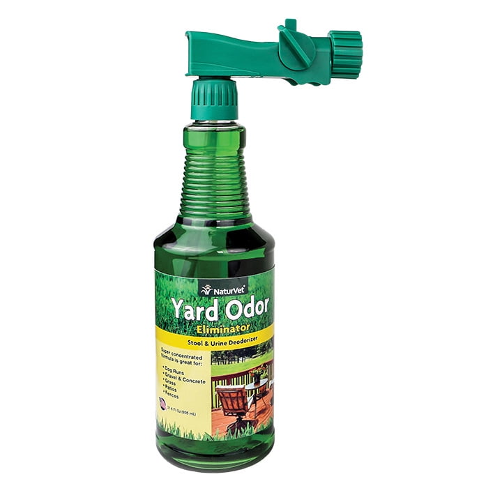 NaturVet Yard Odor Eliminator, Stool and Urine Deodorizer, 32 oz
