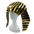 thumbnail image 4 of Egyptian Pharaoh Costume Pharaoh Hat King Headpiece Gold-Plated Cobra King for Dress Up Party Suppl, 4 of 5
