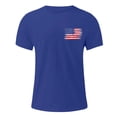 thumbnail image 6 of mgoYE 250 Shirt 1776-2026 Tee Vintage American Flag Short Sleeve Shirt Tshirt Men(Blue,2XL), 6 of 8