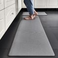 thumbnail image 2 of Non Skid Waterproof Kitchen Mats Anti-fatigue Thick Cushioned Floor Rug, 2 of 4