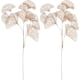 thumbnail image 1 of 2 piezas de tallos de hojas artificiales, hojas de ginkgo huecas falsas, púas de plantas de plástico, ramas, ramos de flores, arreglos florales para jarrón, boda, hogar, oficina, decoración, dorado oso de fresa Electrónica, 1 of 6